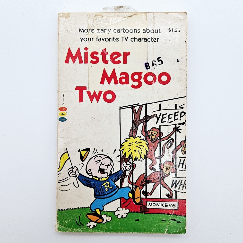 VINTAGE | Mr Magoo Two 80s cartoon book
